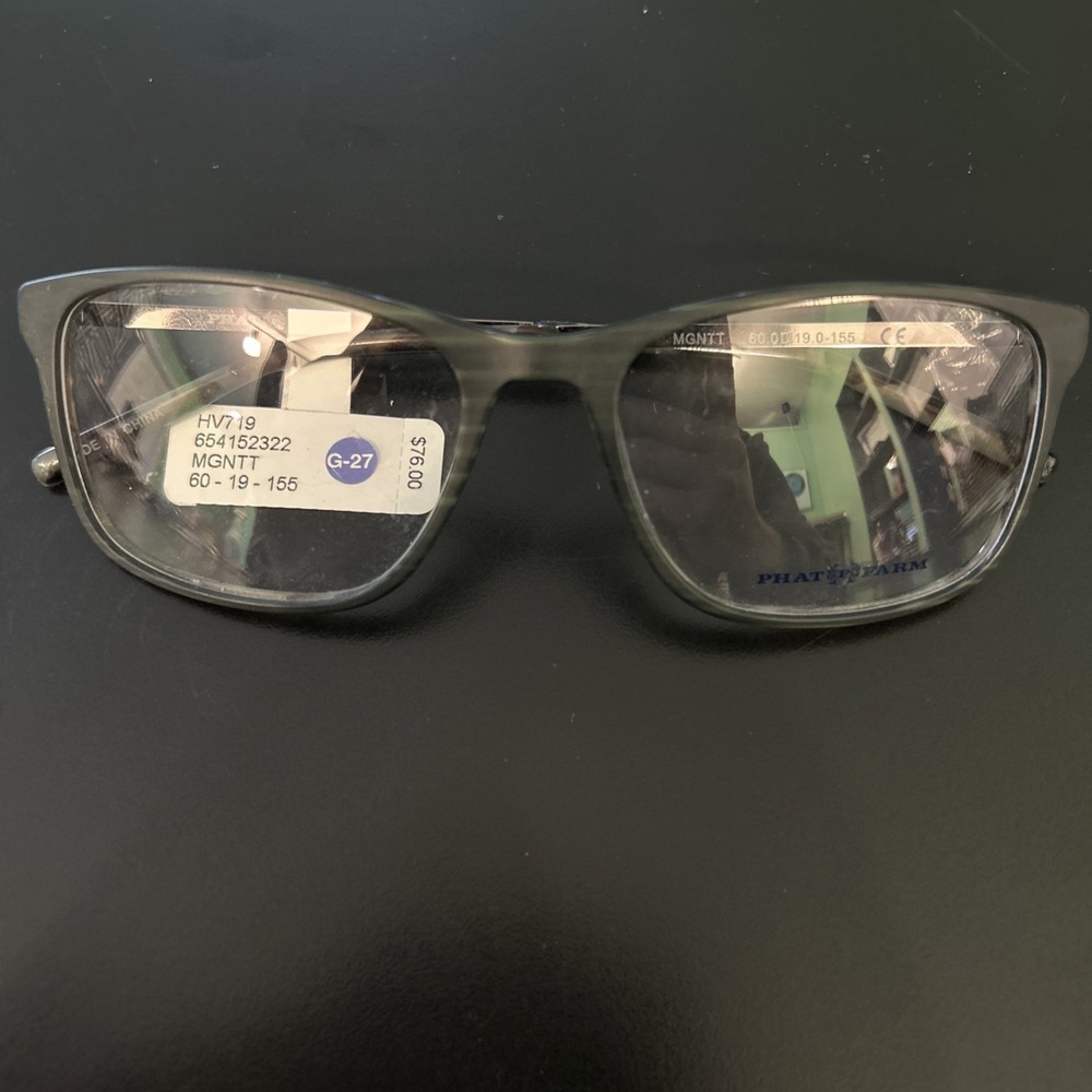 Phat Farm HV719 MGNTT Eyeglass Frames 60-19-155 NWT Frames Only